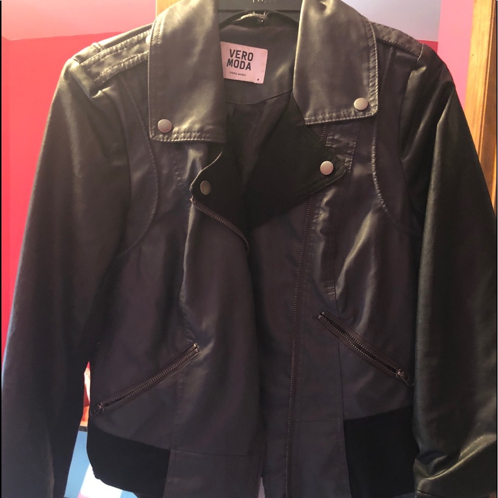 Leather jacket